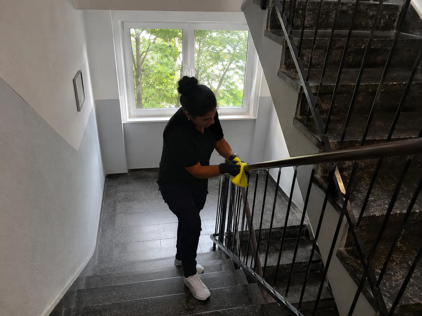 Treppenhausreinigung